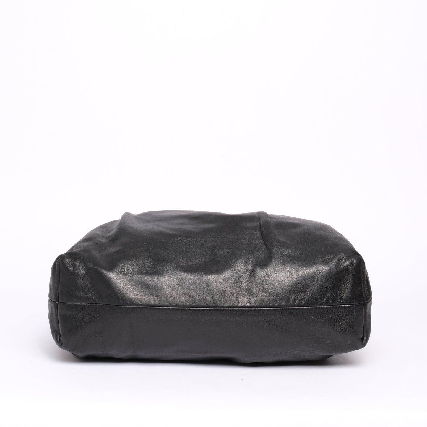 Prada Black Metal Handle Bag