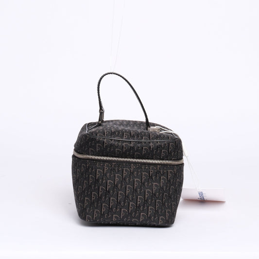Christian Dior Black Trotter Monogram Vanity Bag