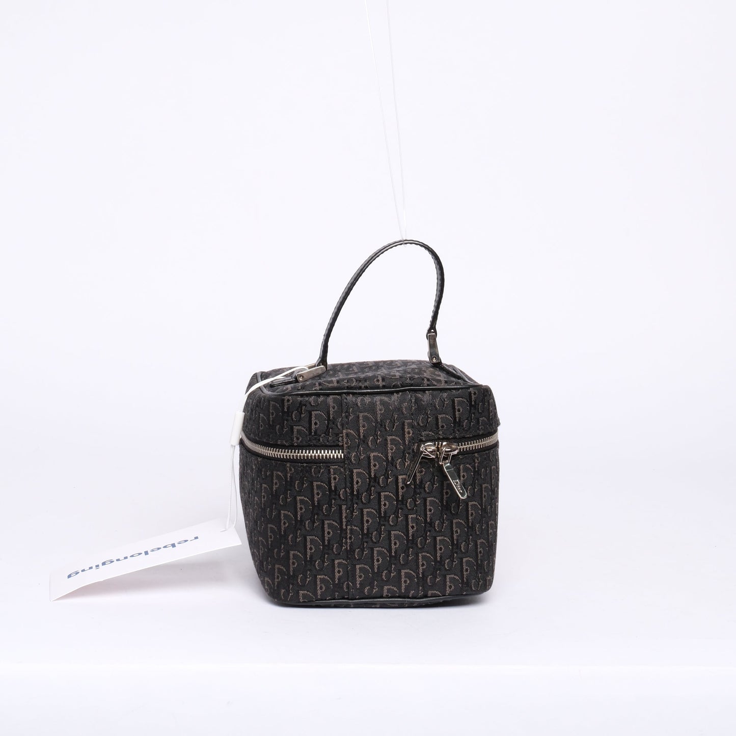 Christian Dior Black Trotter Monogram Vanity Bag