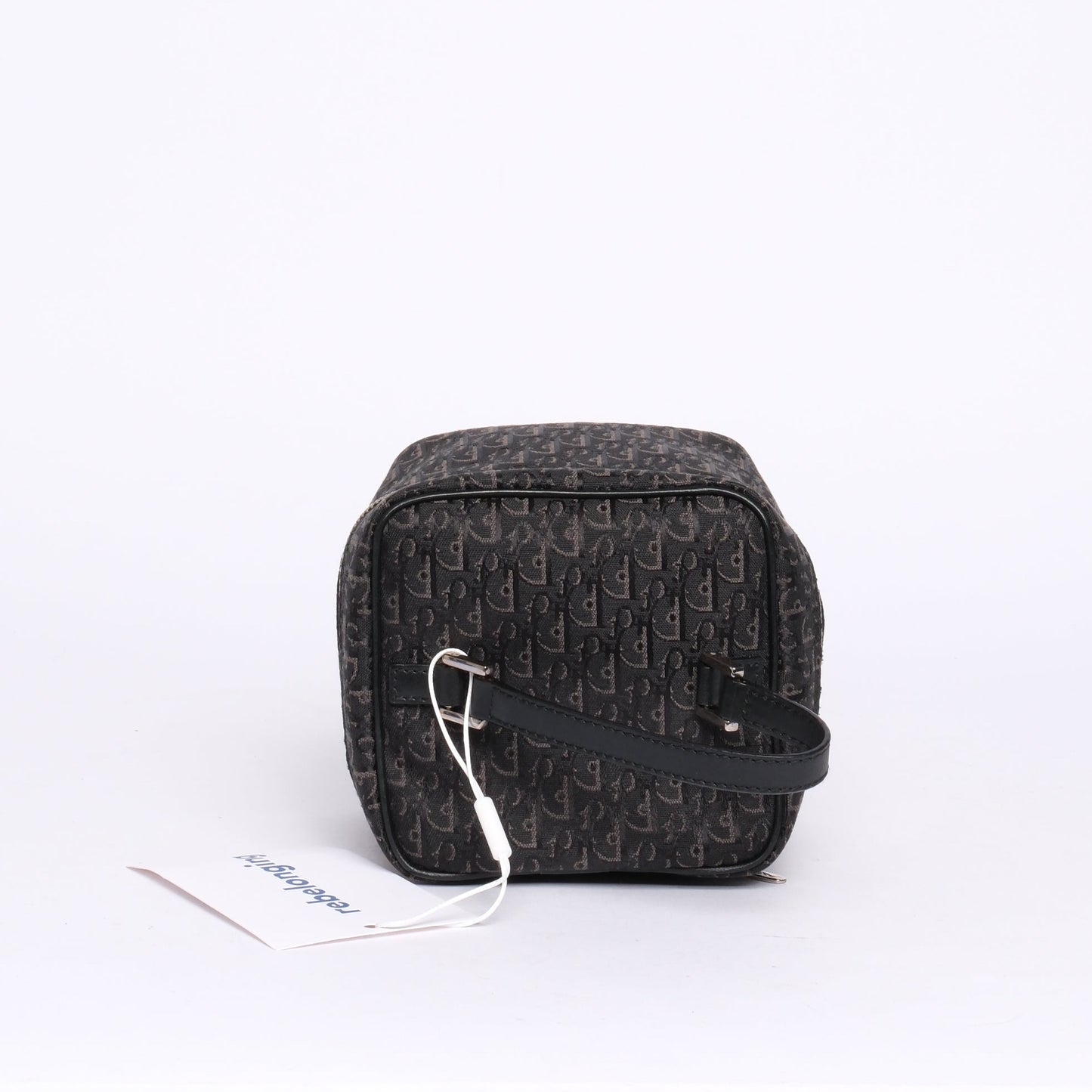 Christian Dior Black Trotter Monogram Vanity Bag
