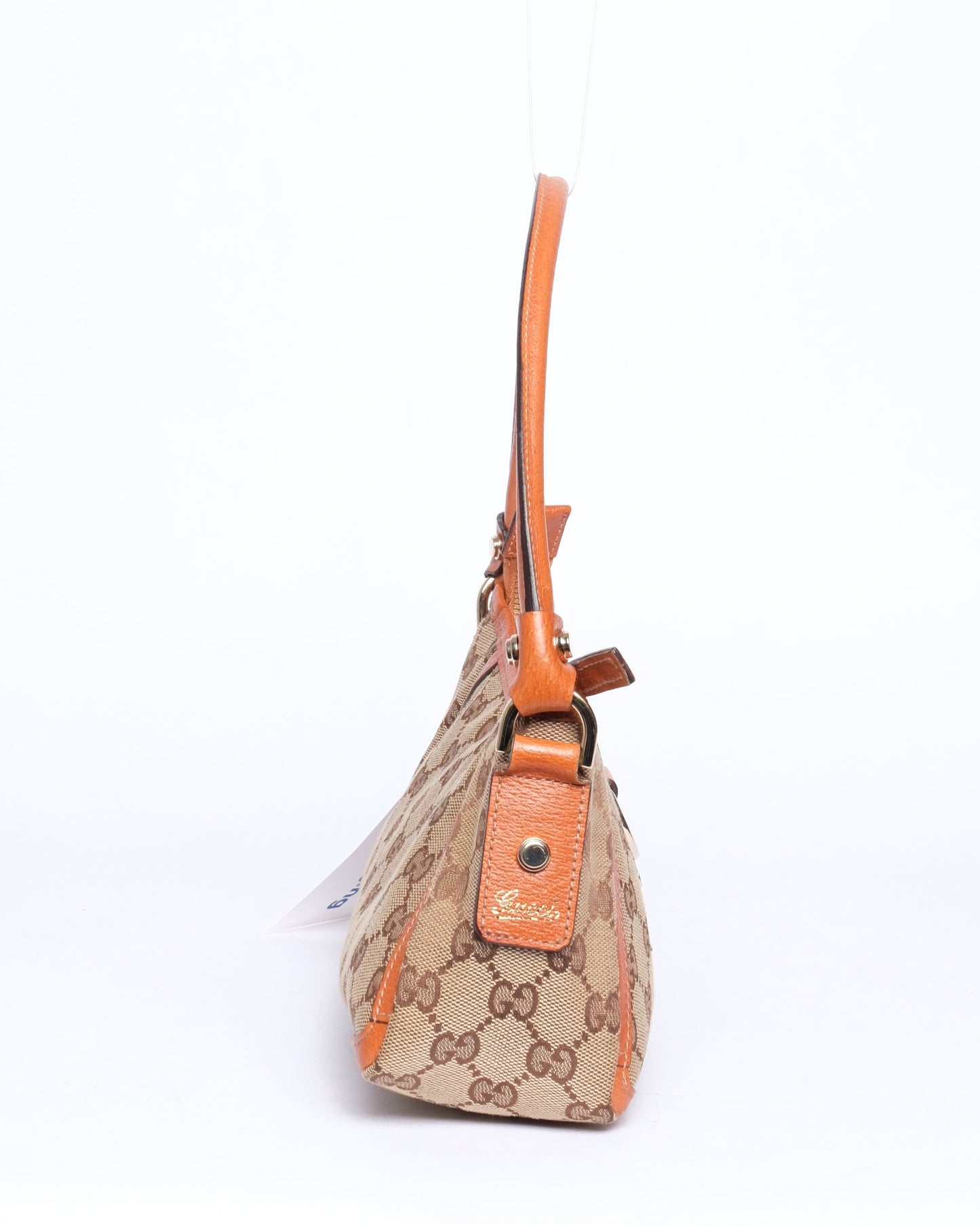 Gucci Brown Monogram Canvas Abbey Shoulder Bag