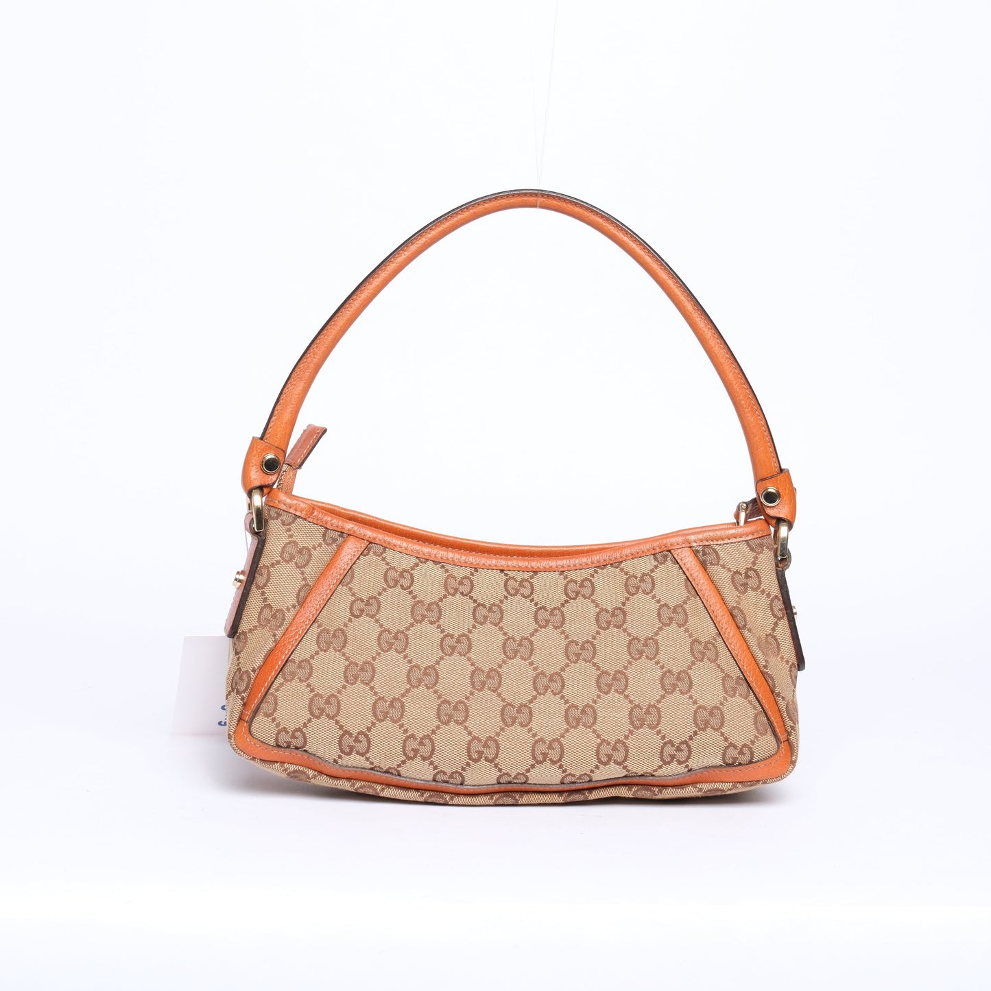 Gucci Brown Monogram Canvas Abbey Shoulder Bag