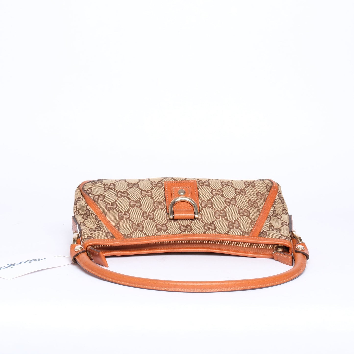 Gucci Brown Monogram Canvas Abbey Shoulder Bag