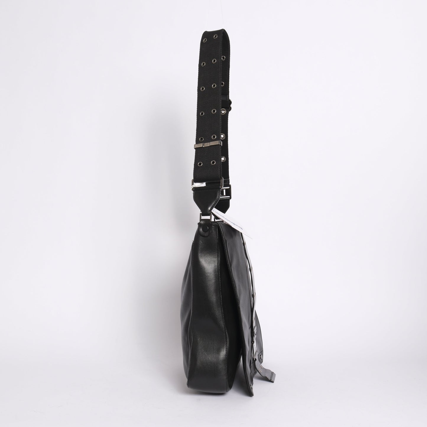 Christian Dior Black Leather Street Chic Crossbody Bag