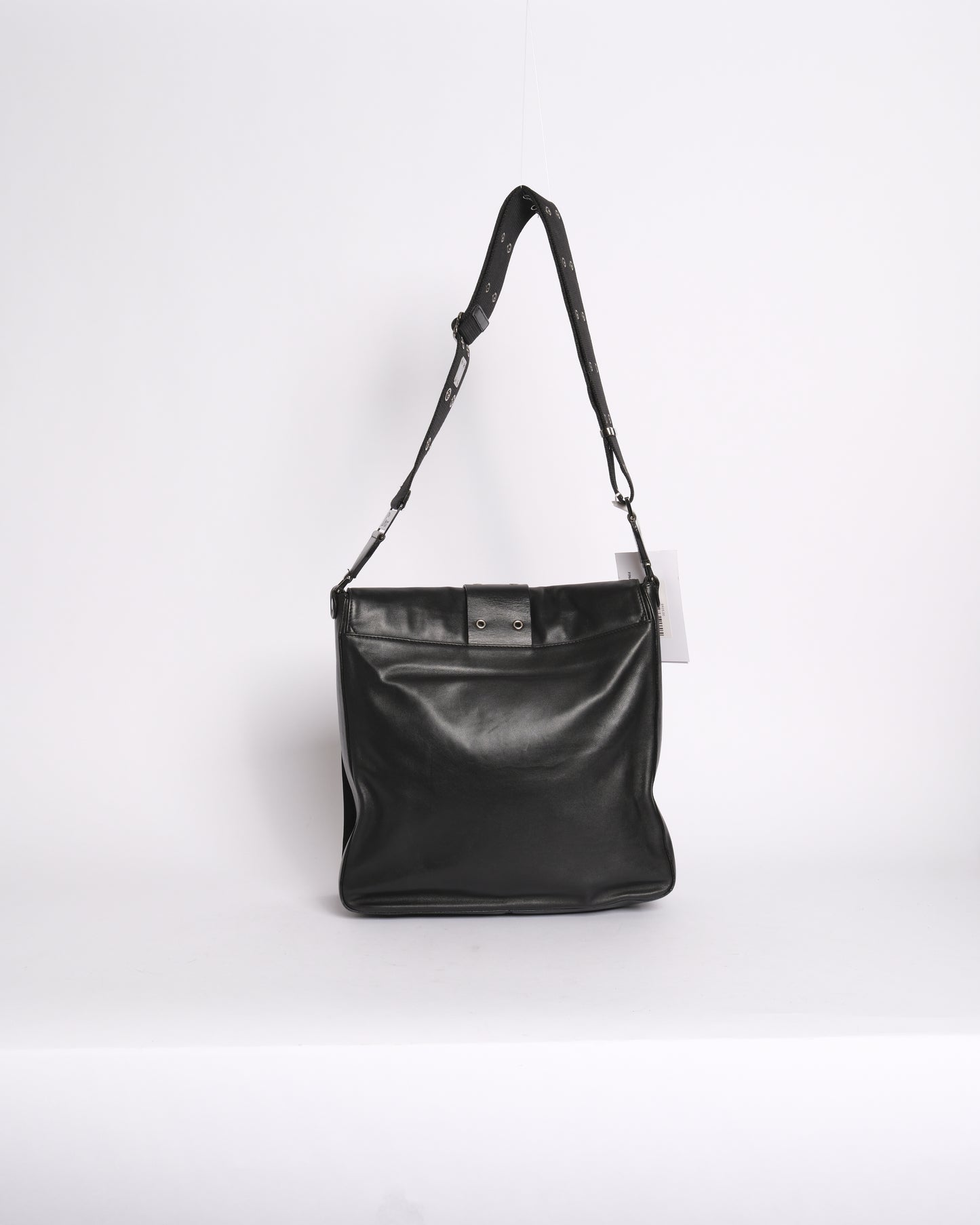 Christian Dior Black Leather Street Chic Crossbody Bag