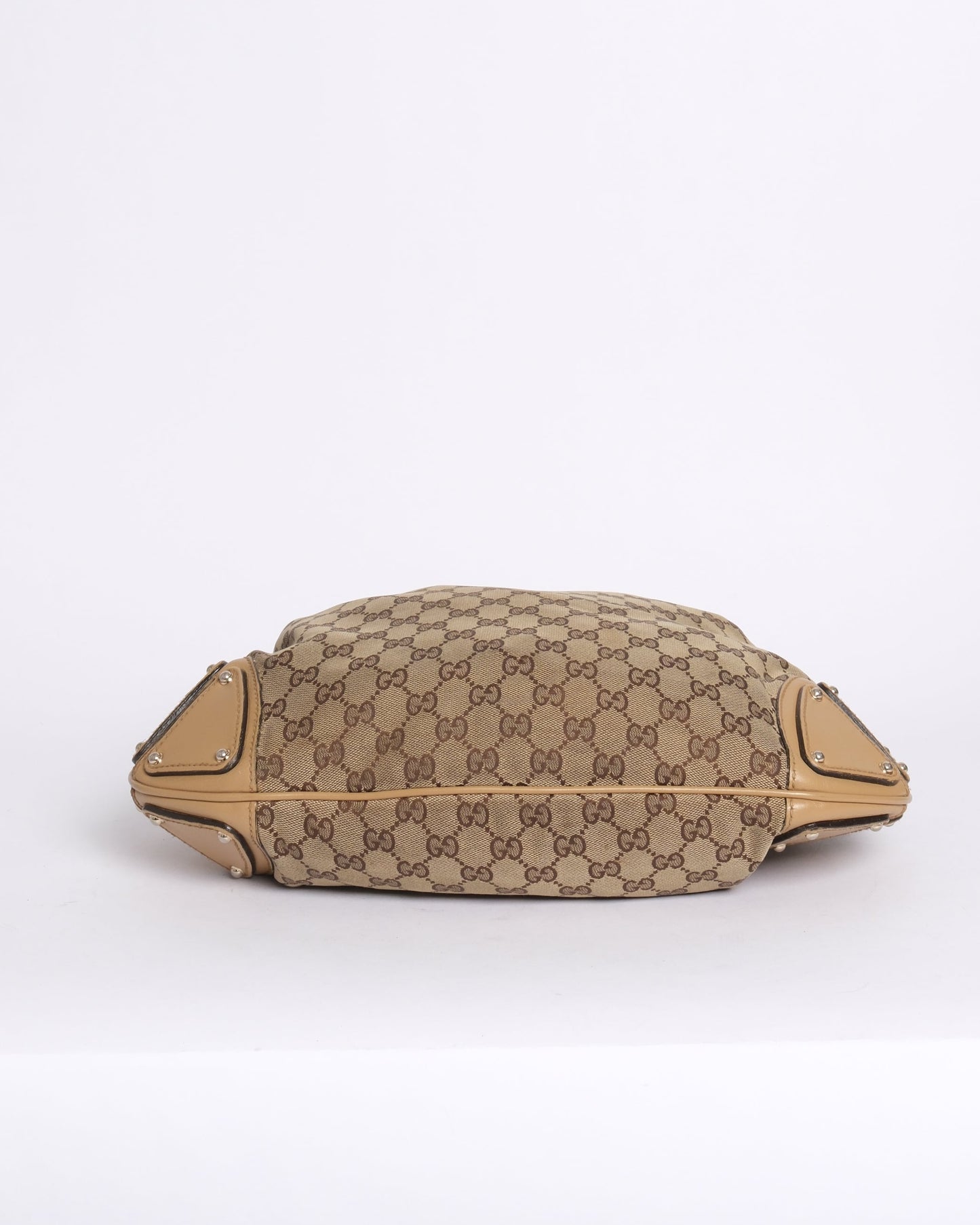 Gucci Brown Monogram Canvas Babouska Indy Shoulder