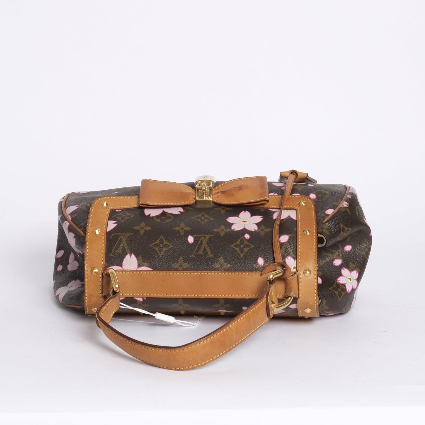 Louis Vuitton Brown Monogram Cherry Blossom Sac Retro Handbag