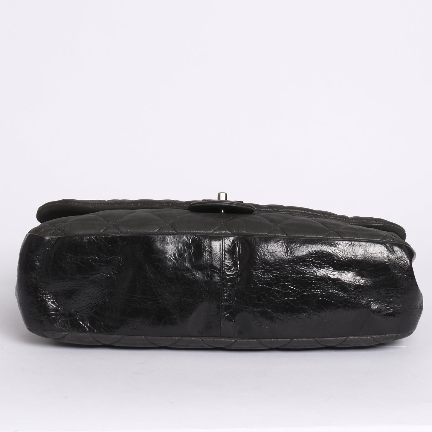 Chanel Iridescent Gray ‘In The Mix’ Matelasse 2-Way Maxi Flap