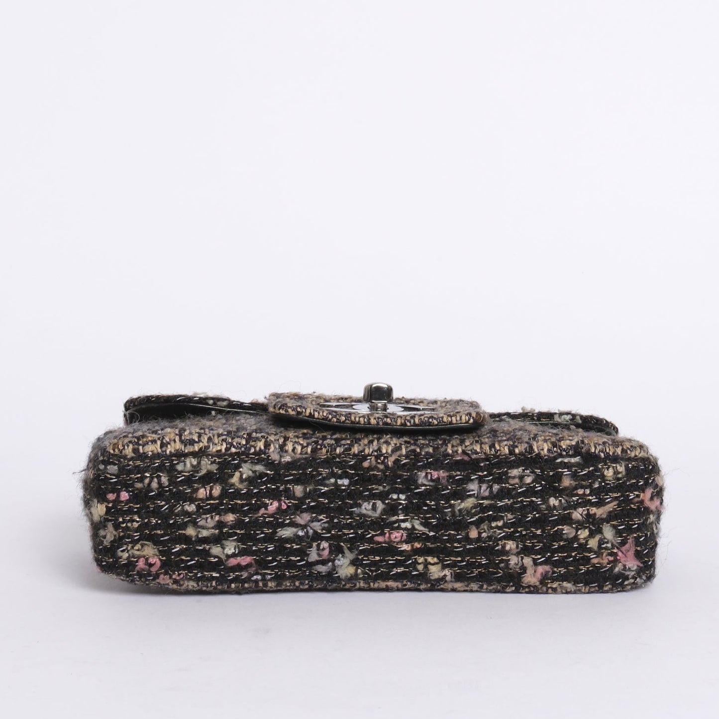 Chanel 2004 Multicolored Tweed Dark Fantasy Chain Flap