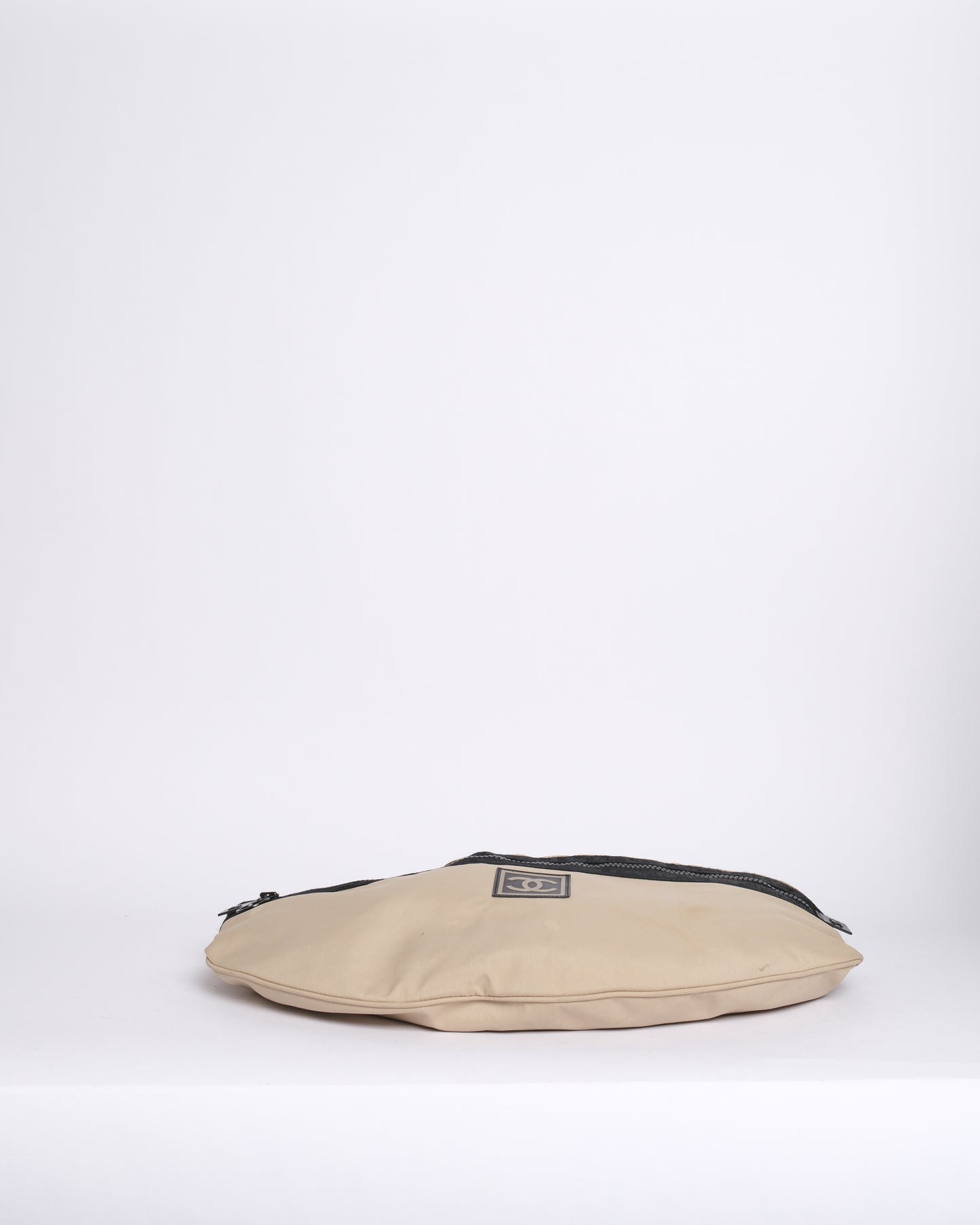 Chanel Ivory Nylon Sports Belt Bag
