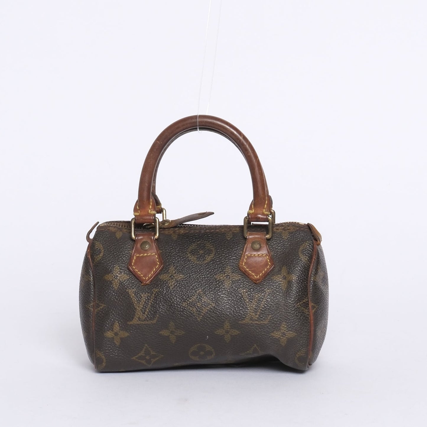 Louis Vuitton Classic Brown Monogram Nano Mini Speedy
