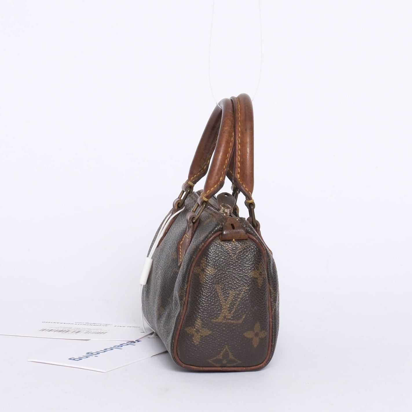 Louis Vuitton Classic Brown Monogram Nano Mini Speedy