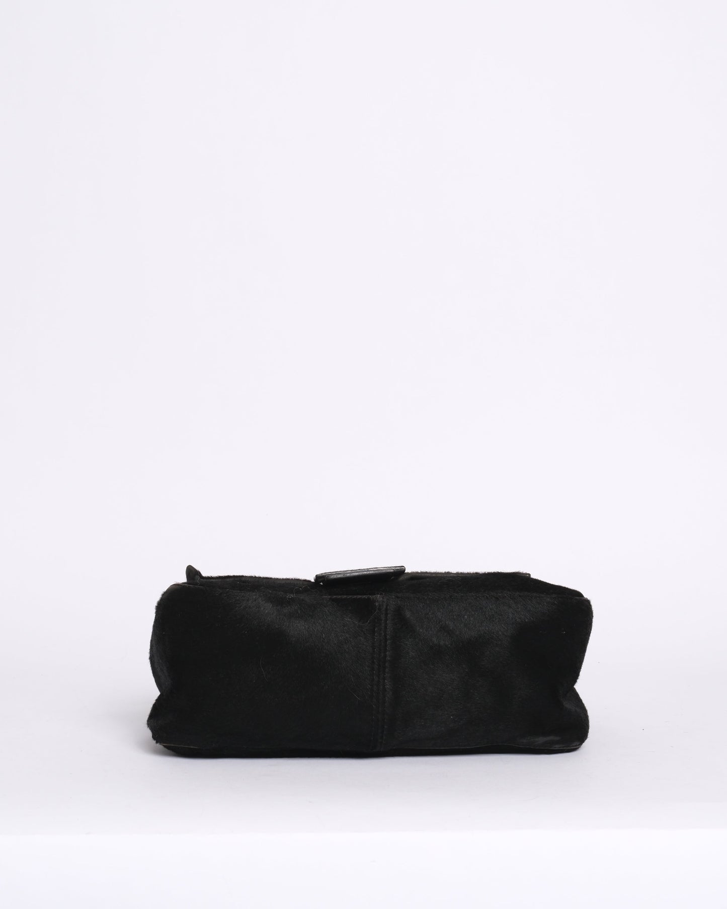 Fendi Black Ponyhair Mamma Baguette