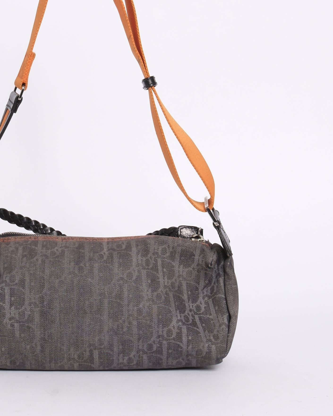 Christian Dior Flight Canvas Pochette Shoulder Bag