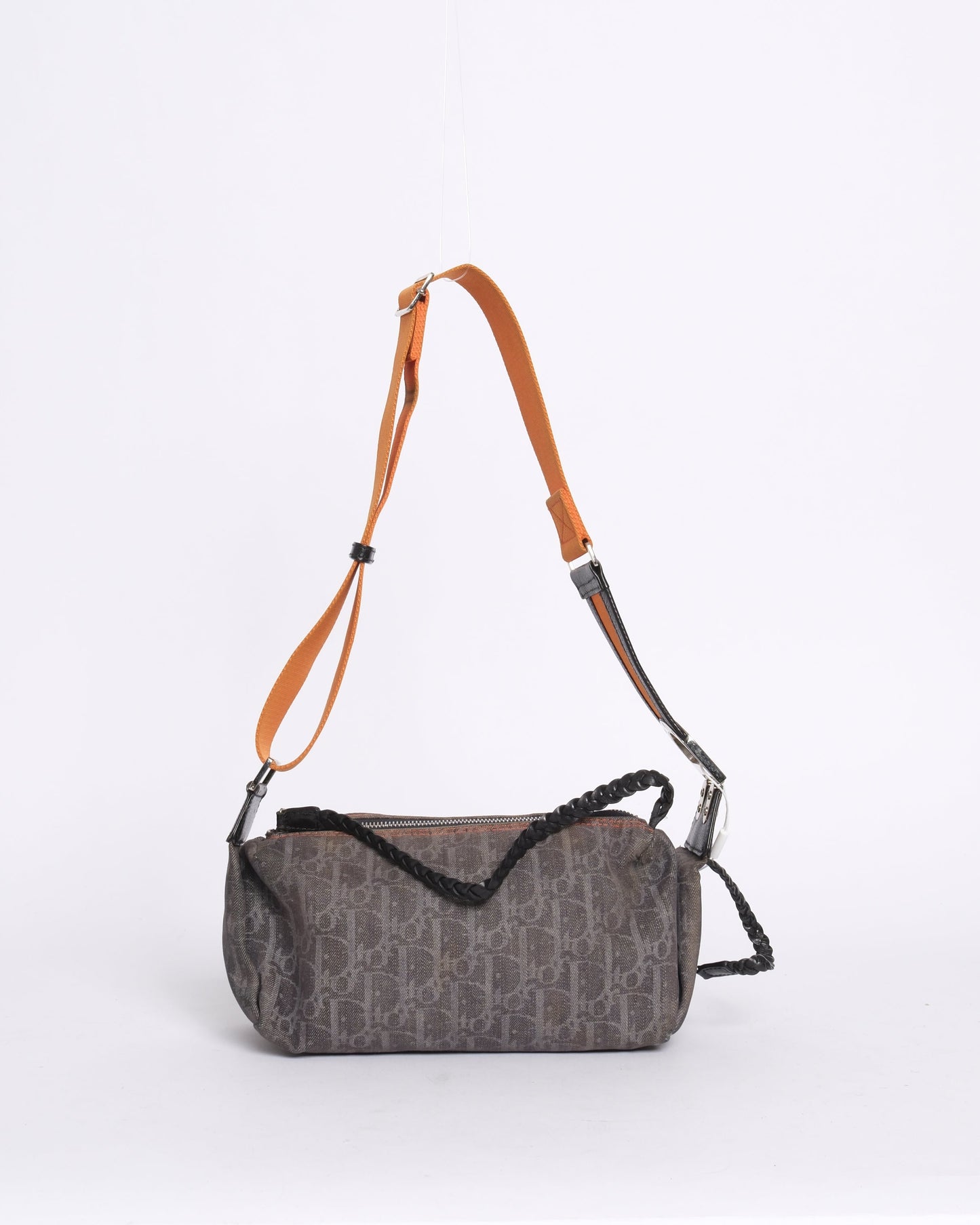 Christian Dior Flight Canvas Pochette Shoulder Bag