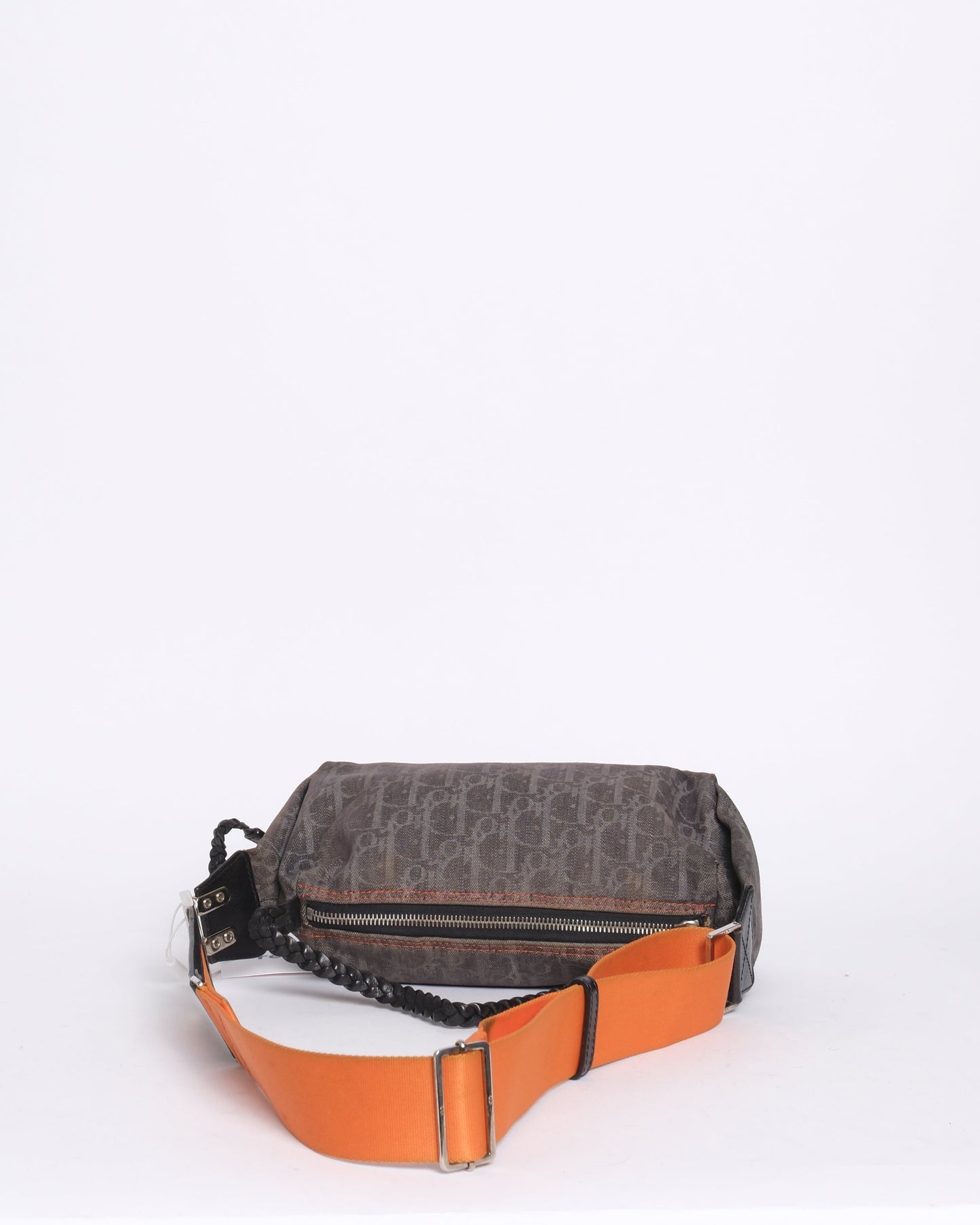 Christian Dior Flight Canvas Pochette Shoulder Bag