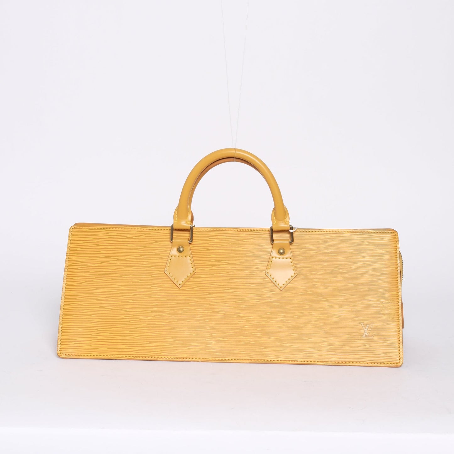 Louis Vuitton Yellow Epi Leather Sac Triangle Handbag