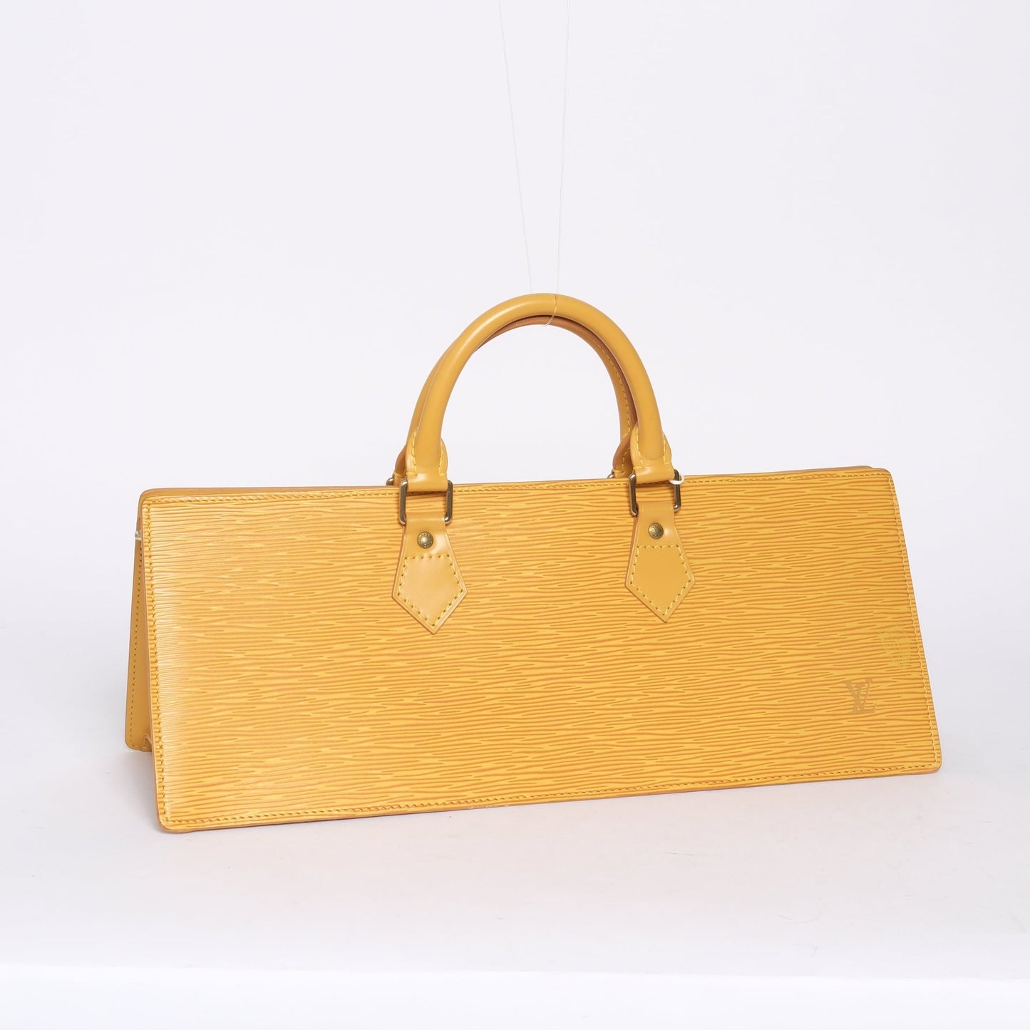 Louis Vuitton Yellow Epi Leather Sac Triangle Handbag