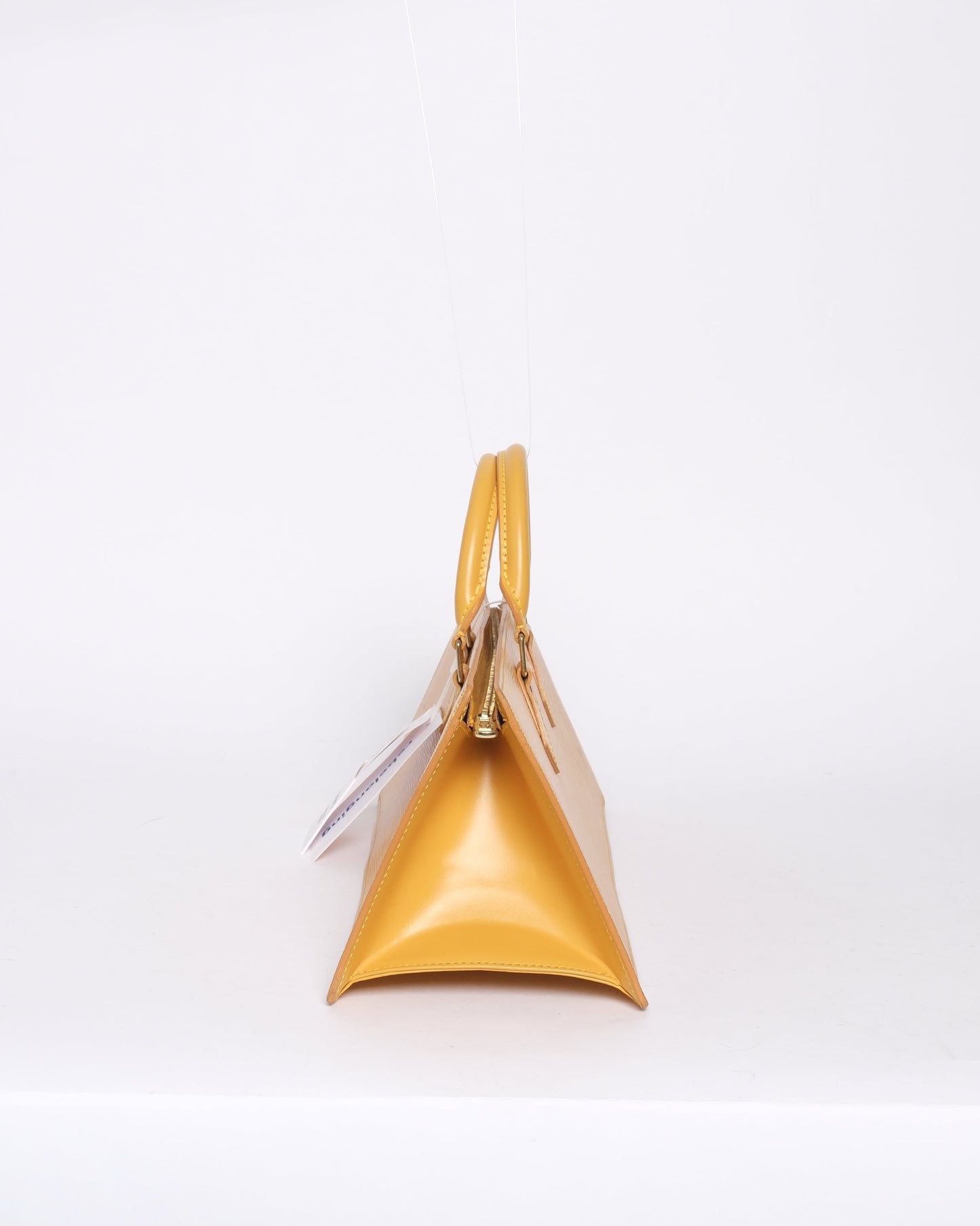 Louis Vuitton Yellow Epi Leather Sac Triangle Handbag