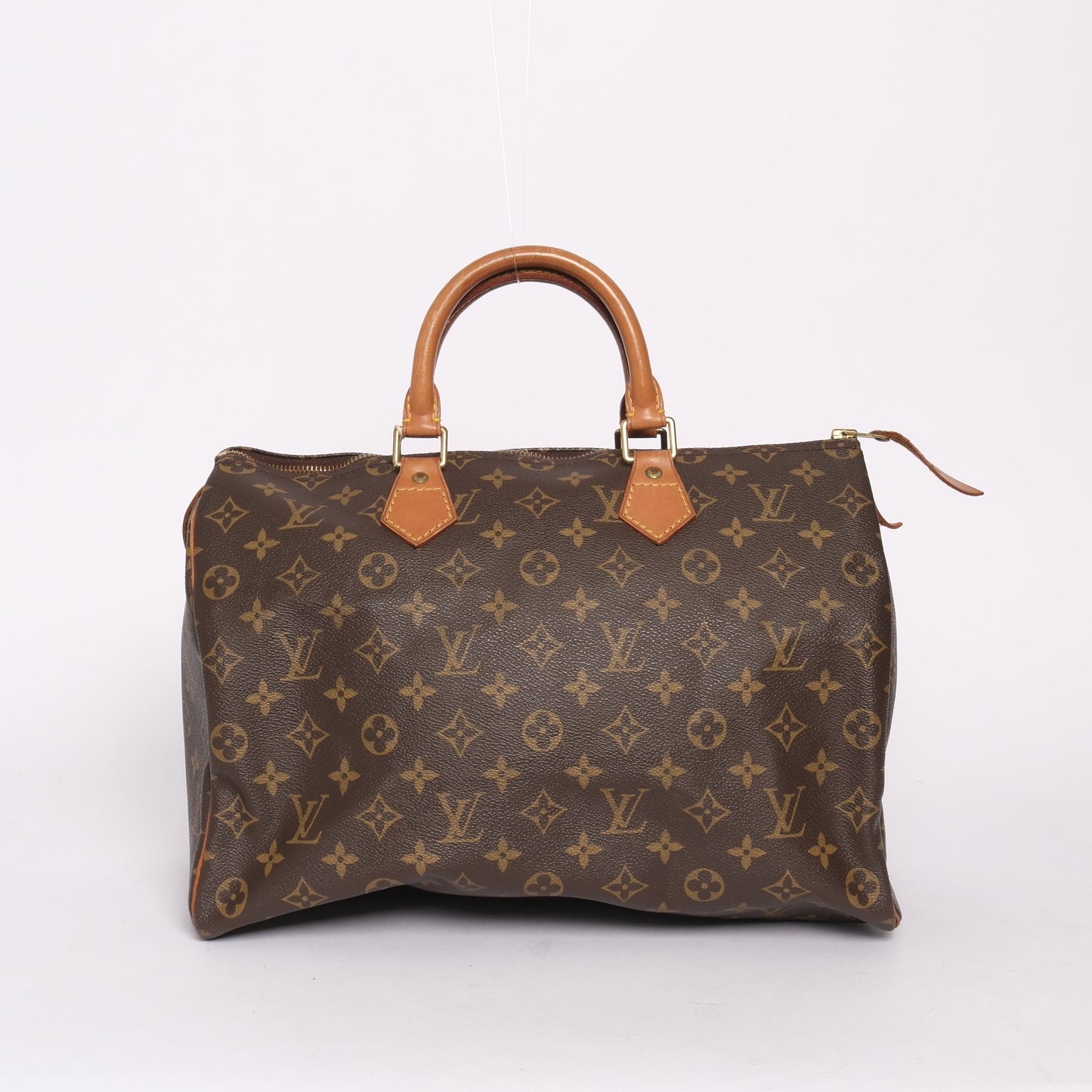 Louis Vuitton Brown Monogram Speedy 35