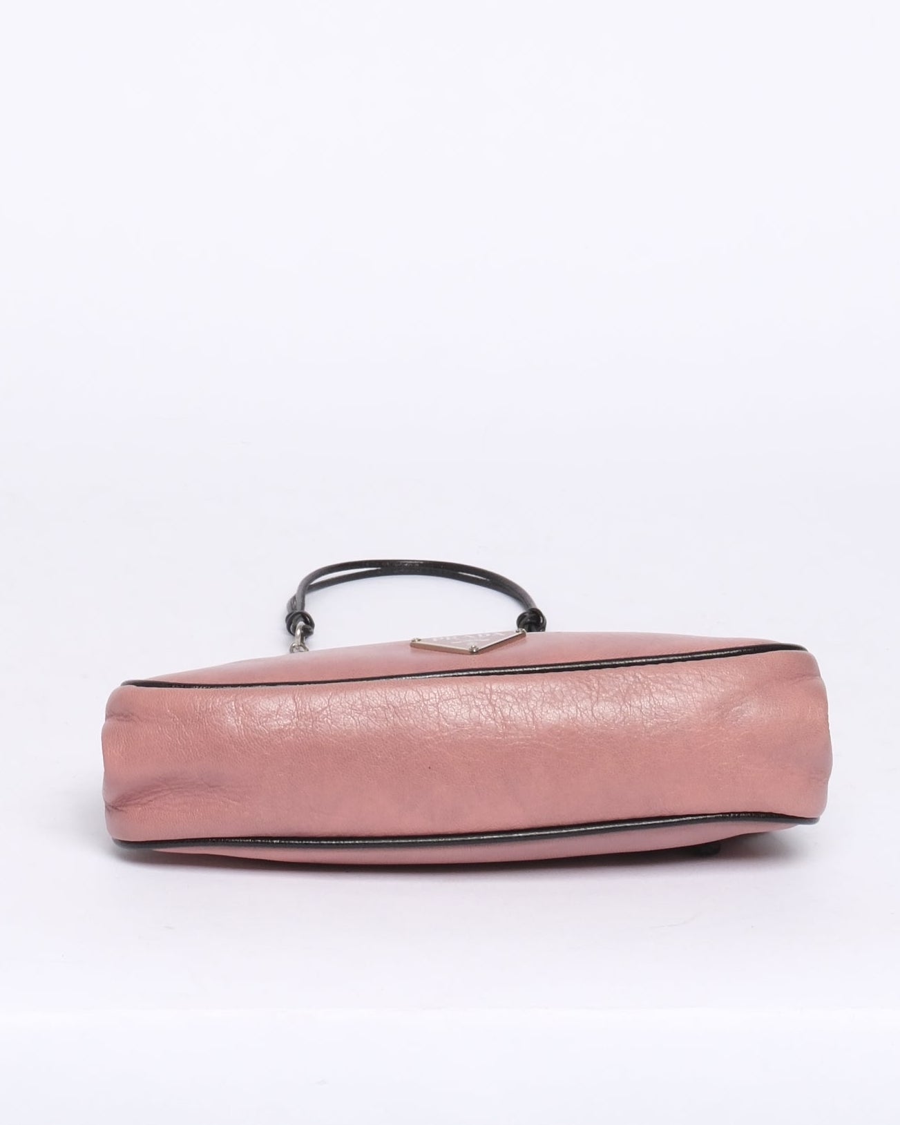 Prada Pink & Leather Floral Mini Evening Bag