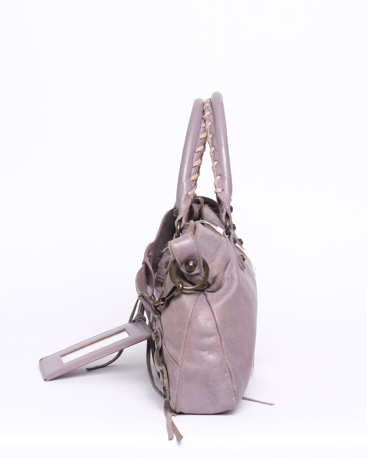 Balenciaga Lilac Leather "First" City Bag
