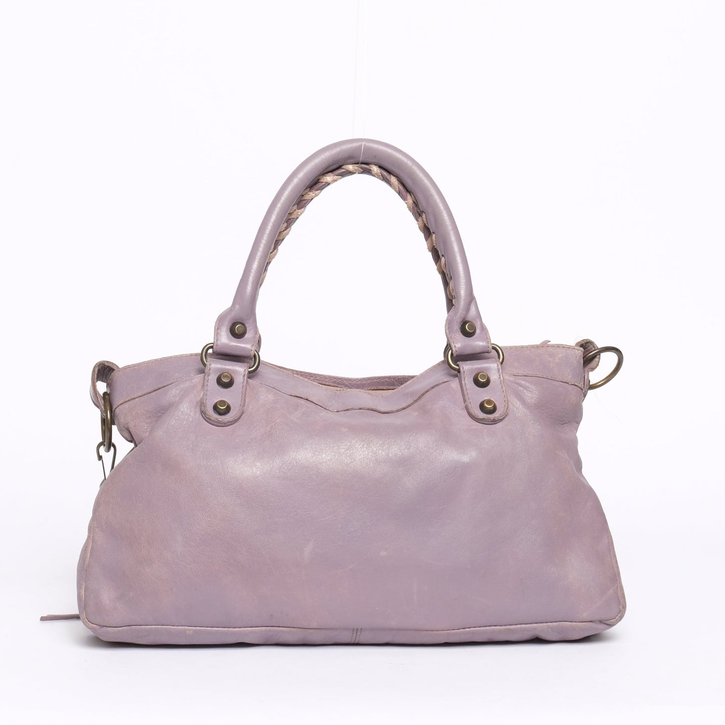 Balenciaga Lilac Leather "First" City Bag