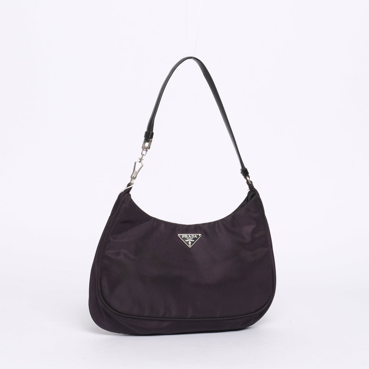 Prada Purple Nylon Small Shoulder Bag