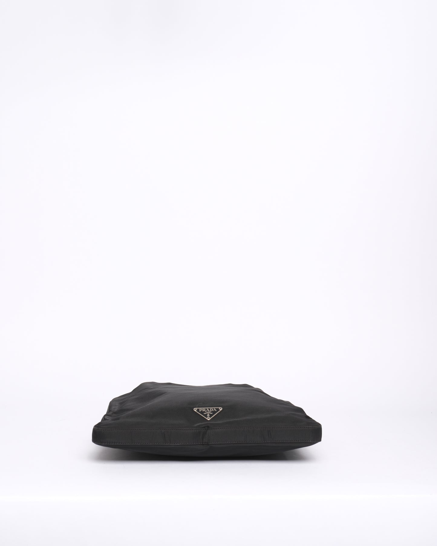 Prada Black Nylon Top Handle 2-Way Bag
