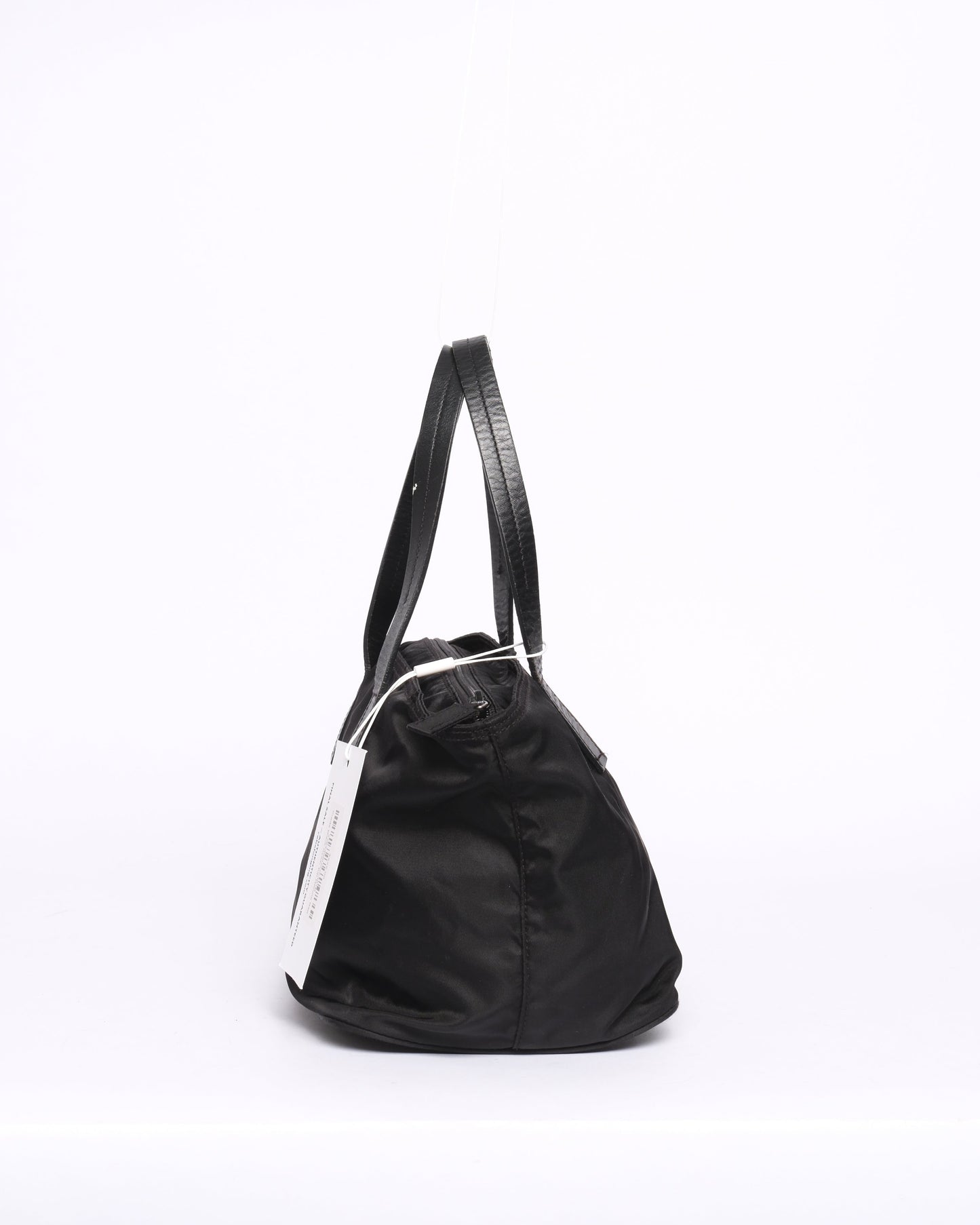 Prada Black Nylon Top Handle Bag