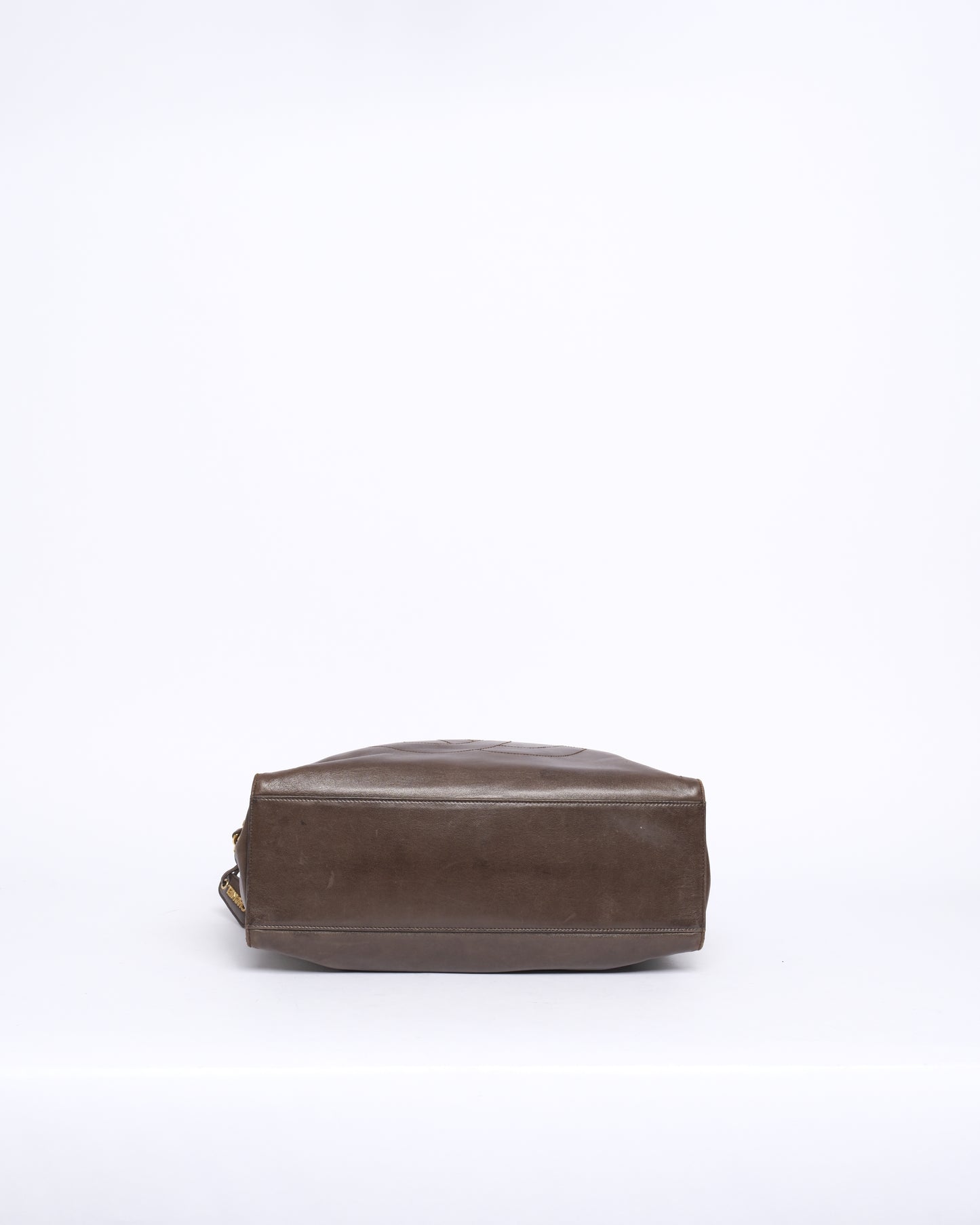 Chanel Brown Lambskin CoCo Mark Shoulder Tote Bag