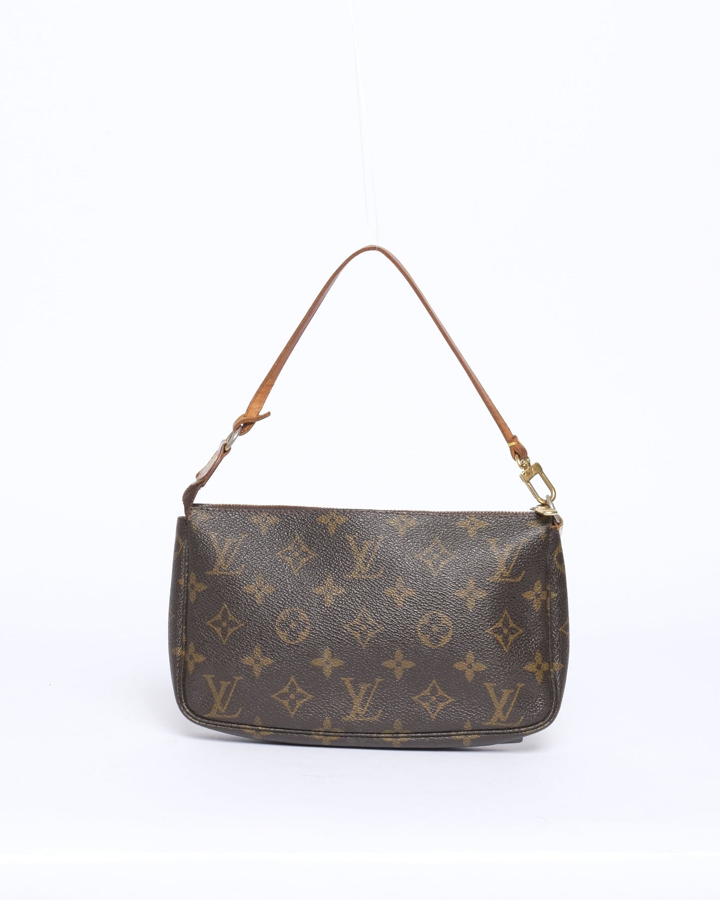 Louis Vuitton Classic Brown Monogram Pochette Accessories