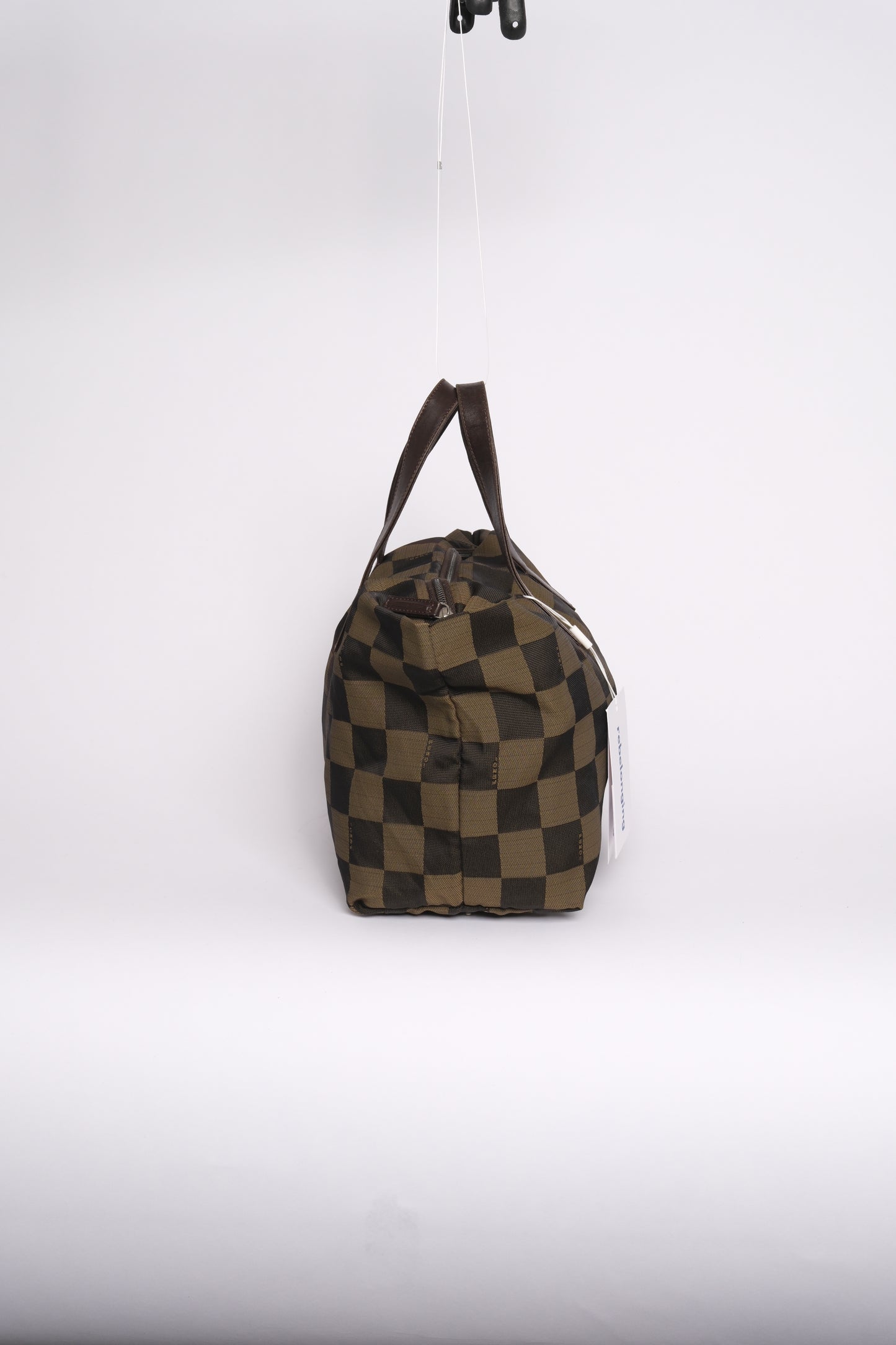 Fendi Brown Nylon Shoulder Bag