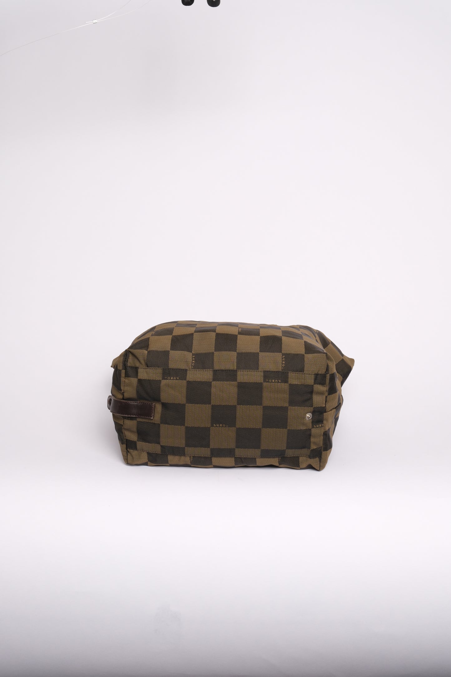 Fendi Brown Nylon Shoulder Bag